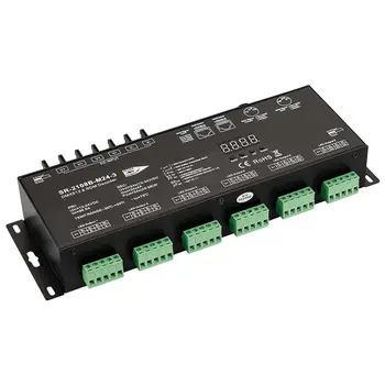 

022562 decoder DMX sr-2108b-xlr3-24ch (12-24V, 24x4a) 1 PCs Arlight
