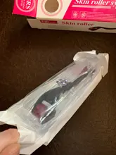 Micro aguja 540 rodillo de Micro-agujas Dermaroller de pelo de titanio crecimiento de la barba tratamiento antipérdida de cabello adelgazamiento retroceso