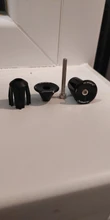 Manillar de bicicleta con tapa extrema de aleación de aluminio, empuñadura con bloqueo, con tapones para MTB, 1 par
