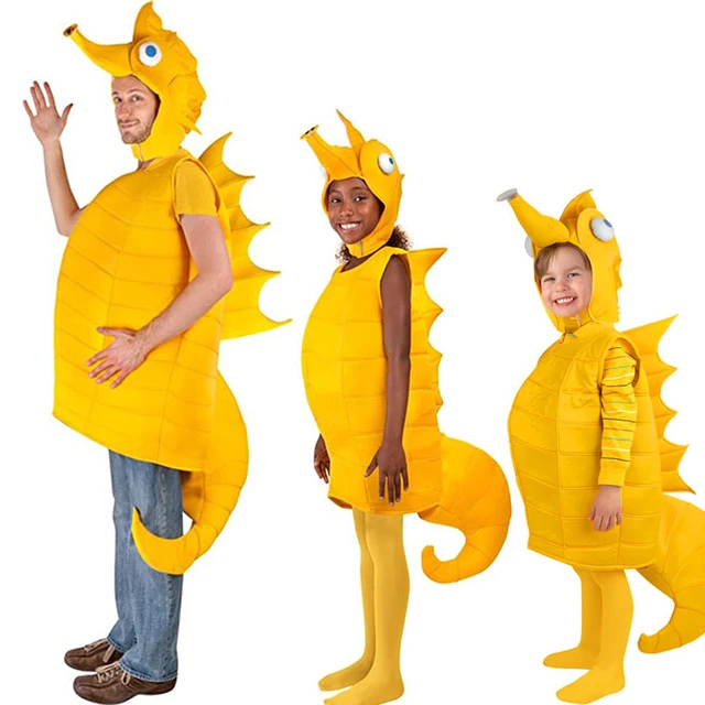 Kids Toddler Unisex Seahorse Costume main image 0