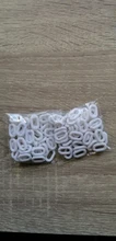 50 unids/lote 15x10mm acrílico cadena llaveros para collar pulsera de cadena de colores de plástico eslabones de la cadena de fabricación de la joyería