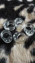 Door-Stopper Buffer Furniture-Protective Bumper-Walls Transparent Silica-Gel 5pcs
