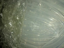 Tubo de silicona de grado alimenticio, manguera de goma Flexible transparente de 2 a 21mm, resistente al calor, para agua potable, 1 metro