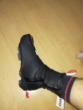 GIYO-cubrezapatos térmicos reflectantes para ciclismo, para hombre y mujer, con cierre automático