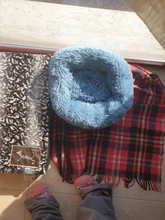 Cama de Gato supersuave, 14 colores, redonda, mullidas de gato, cesta para dormir, larga felpa, cálida, alfombrilla para mascotas, perrera ligera de tacto cómodo