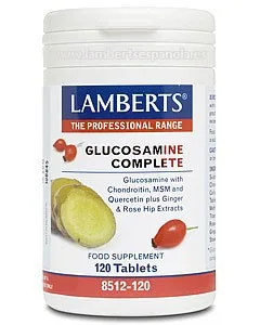 

GLUCOSAMINE FULL 120 COMP LAMBERTS