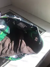 Pañal de tela para bebé, de bambú, carbón vegetal, lavable, reutilizable, con doble fuelle, 3-15kg, 8-36 libras, sin inserto, 1 unidad