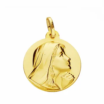 

Medal 18k gold Mary Magdalene 18mm. Lisa [AA2415GR] -Customizable-RECORDING INCLUDED IN THE PRICE