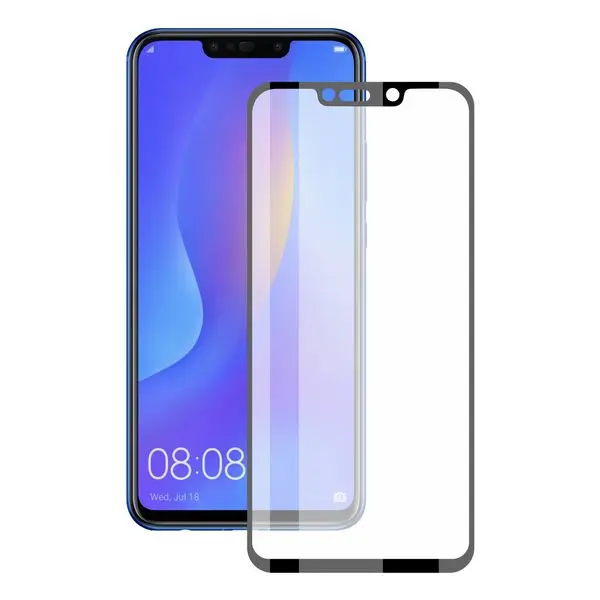 Изогнутое закаленное стекло для защиты экрана huawei mate 20 Pro 3D Negro