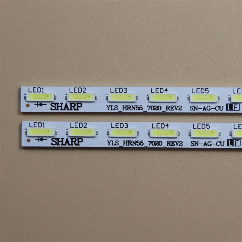 2PCS tv LED   YLS_HRN55_7020_REV2 Ʈ Ʈ YLS_HAN55_7020_REV1.5  Ʈ    