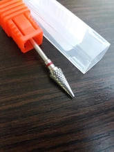 Dmoley-broca de carburo de tungsteno para manicura, accesorio de equipo de arte de uñas, pulidor de limas