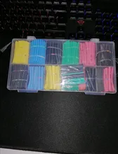 TOOSN 530pcs Heat Shrink Tube shrinkage ratio 2:1 Thermal contra Sleeve cable termoretractil
