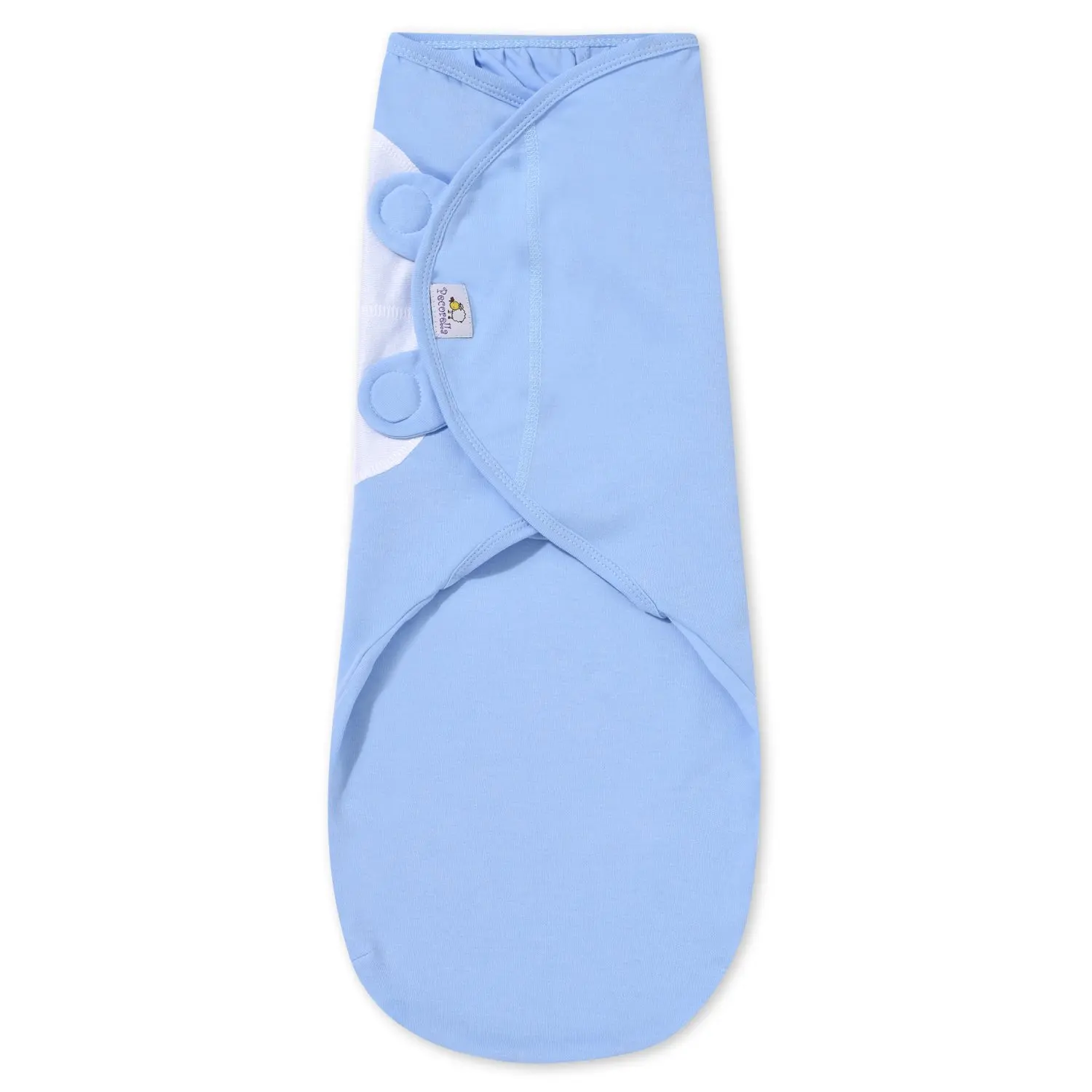 Пеленка Pecorella SwaddleFun на липучках XL 6.5-10кг Ocean Blue | Мать и ребенок