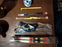 FTK Barguzinsky abeto de luz en la oscuridad 5 unids/lote pesca Float longitud 19-23cm flotador peso 2g-g 6 para la pesca de la carpa