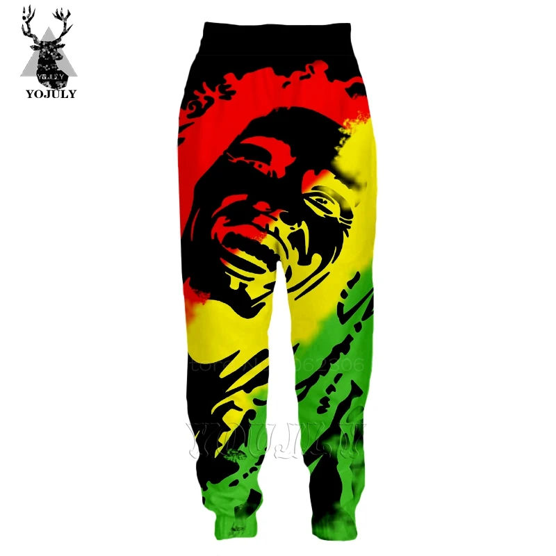 Bob Marley/белые брюки, мужские брюки с 3d принтом, модный спортивный костюм для бега, спортивные штаны, удобные, унисекс, в стиле рок, хип-хоп, уличная одежда для мужчин, P08