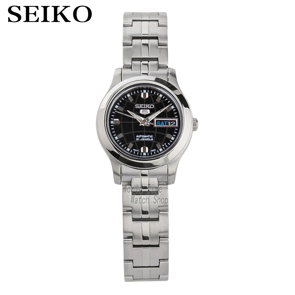 Seiko, женские часы, 5 автоматических часов, женские, Топ бренд, Роскошные, водонепроницаемые, подарки, часы, часы, reloj mujer montre femmeSYMD87 - Цвет: SYMK43K1-A