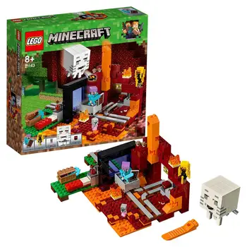 

Designer Lego Minecraft 21143 portal in the dungeon