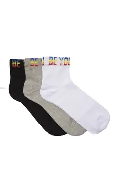 

Trendyol Male 3'lü Package Socks TMNSS20CO0035