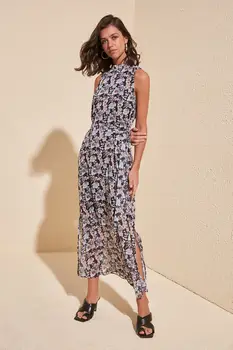 

Trendyol Belted Print Dress TWOSS20EL1240