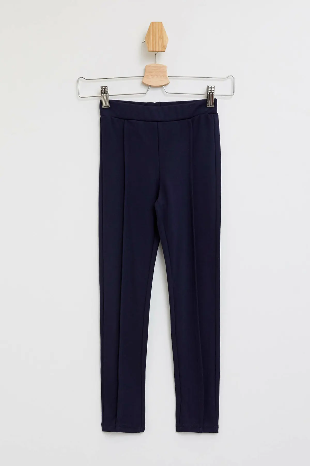 

DeFacto Girl Autumn Elastic Solid Color Long Pants Girls Casual Black Navy Blue Leggings Kids Legging Bottoms-H9614A619AU