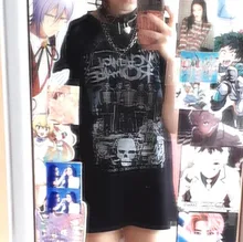 Camiseta con estampado de My quimic Romance Mcr Dead para S-3Xl, camiseta negra de verano, Punk, Emo, Rock, 2017
