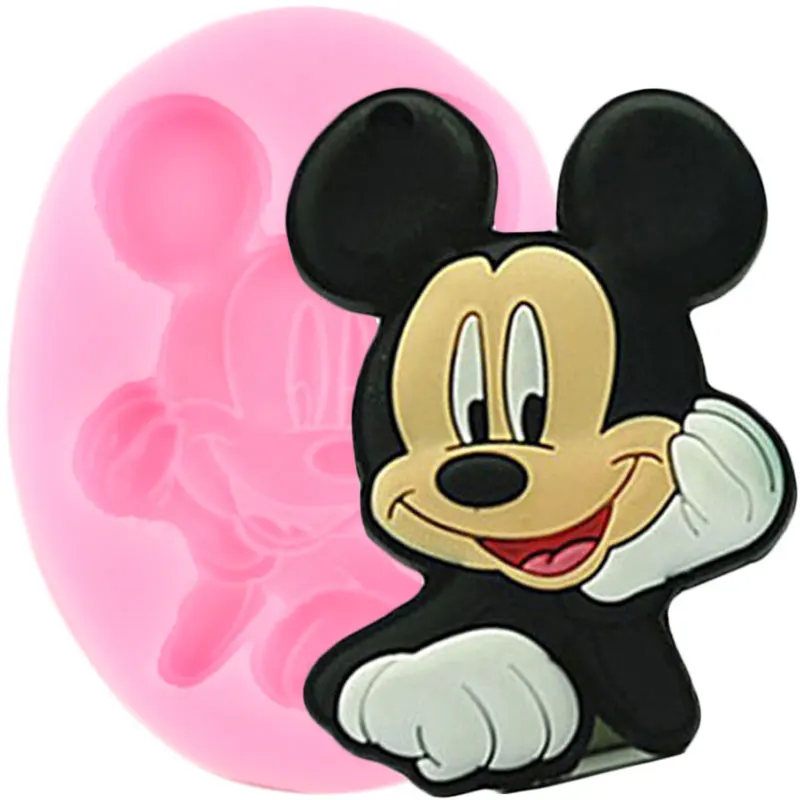 Disney Микки силиконовые формы для детей на день рождения торт фигурки жениха и
