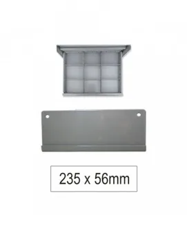 

JBM 11209 SEPARATOR 235x56mm FOR WARDROBE 9 DRAWERS REF. 52360