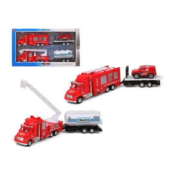 

Set of cars Fire engine Red 119244 (2 Uds)