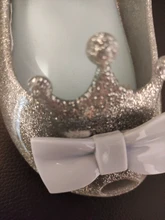 Sandalias de verano con estampado de corona para niñas, zapatos de gelatina, antideslizantes, Mini Melissa, SH19077