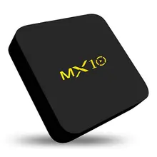 Cмарт ТВ приставка MX10 Android 8.1 4GB 32 GB(Черный