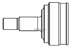 Шрус Hyundai Santa Fe/Sonata Ef Iii-Iv/Trajet/Kia 2.0-2.7 98-08 Нар. Abs Gsp 824029 GSP арт. 824029