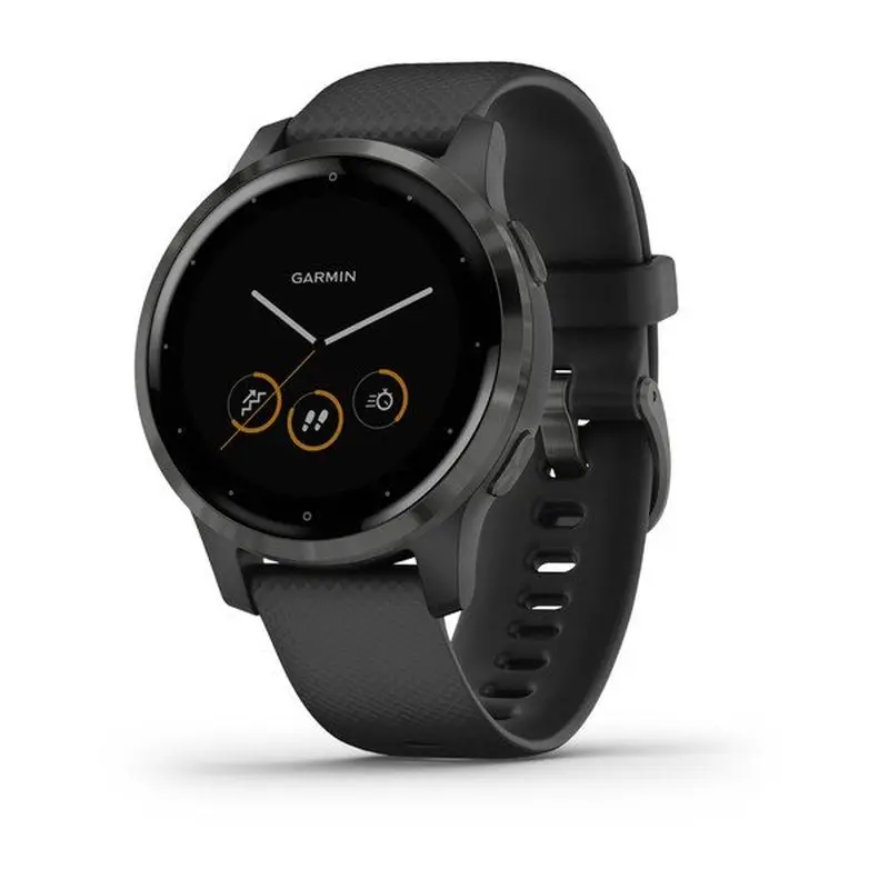 Смарт часы Garmin VIVOACTIVE 4S GPS Wi Fi Black/Slate (010 02172 13) официальная гарантия 1 года|Смарт-часы|