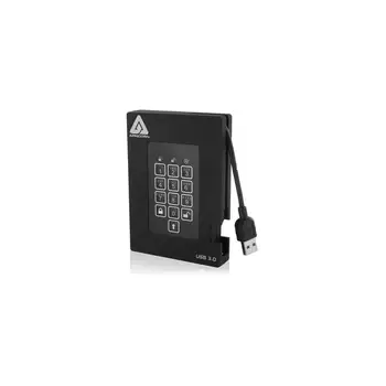 

Apricorn Aegis Padlock Fortress 500GB external hard drive black
