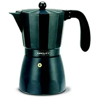 

COFFEE MAKER BLACK ALUMINUM 9TZ TOUAREG OROLEY