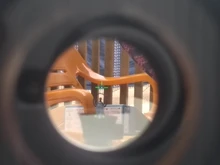 Mira telescópica para Rifle de caza táctica, visor óptico de 11mm y 20mm, punto rojo 1X40RD