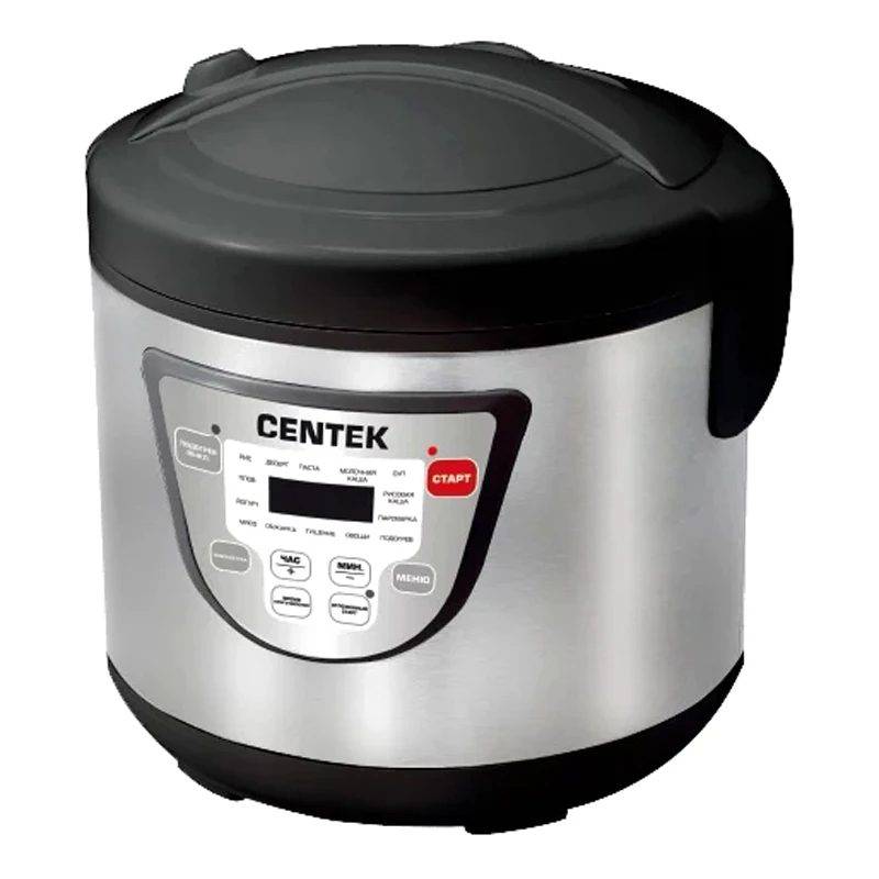 Мультиварка Centek CT-1496(Чаша 5 л, мощность 900 Вт, 14 программ, антипригарное покрытие