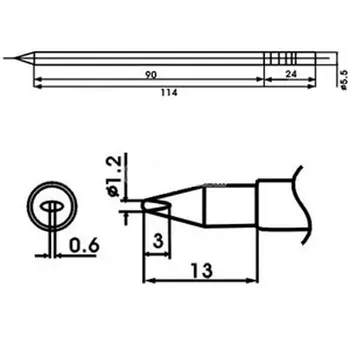 

AOYUE LF-12LD welder Tip with resistance included