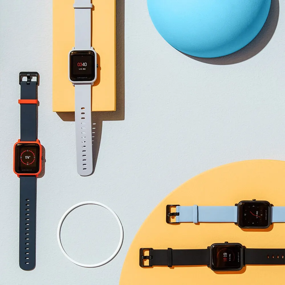 Умные часы глобальная версия Amazfit Bip мужские время автономной работы 45 дней
