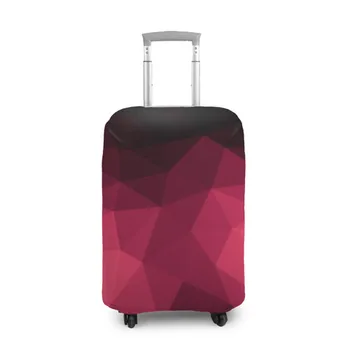 

Suitcase cover 3D pink abstraction