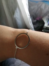 Pulseras de acero inoxidable para mujer, brazalete de cadena ajustable, mapa del mundo Simple, brazaletes de huella de corazón, regalo de amistad