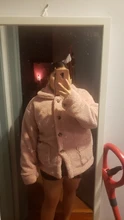Ins-chaqueta lisa de oso de peluche para mujer, abrigo grueso de invierno, prendas de vestir cálidas, lana de oveja suelta, abrigos de piel sintética