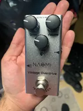 Pedal de efecto de guitarra Mini, DC 9V, con Control de intensidad