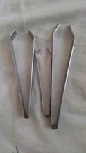 Pinzas de acero inoxidable para huesos de pescado, pinzas para quitar huesos de pescado, herramienta de cocina para mariscos, 3 uds.