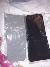 Herramienta de Peinado para rizar el pelo, plancha multifunción antideslizante, plana, de silicona, resistente al calor, estera de viaje, bolsa