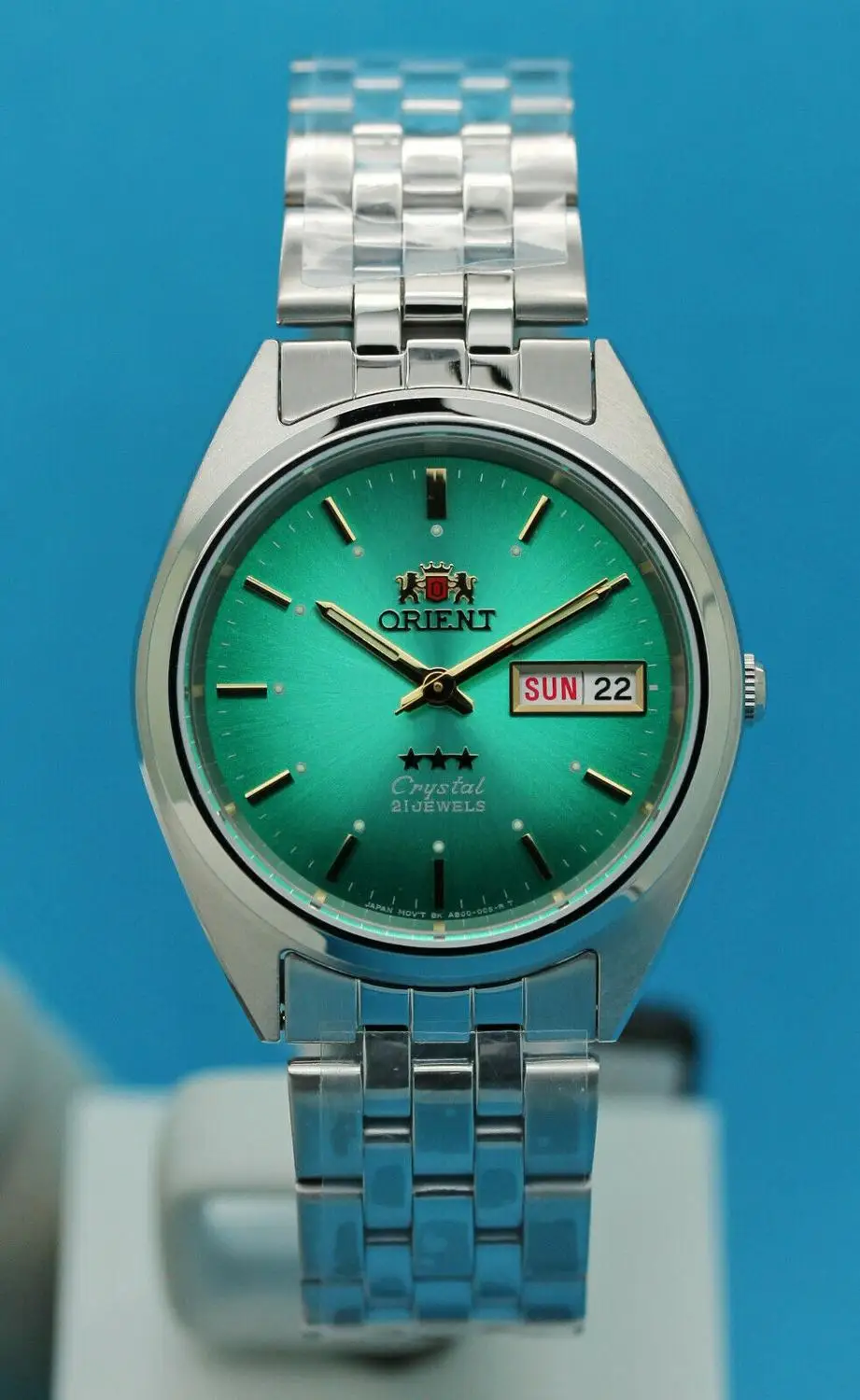 Orologio automatico oriente FAB0000AF quadrante UNISEX acciaio verde  orologio automatico da uomo quadrante verde bracciale in acciaio|Mechanical  Watches| - AliExpress