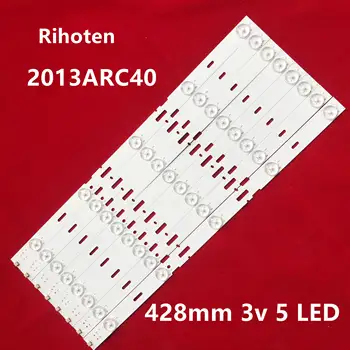 

New Kit 8 for TV 40VLE6520BL PCS 5LED 428mm LED Backlight strip SAMSUNG_2013ARC40_3228N1 40-LB-M520 40VLE4421BF