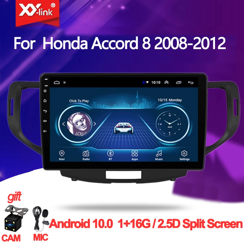 

9" Android 10.0 Car Radio Multimedia Player For Honda Accord 8 2008-2012 Navigation GPS Autoradio stereo audio 2 din no dvd