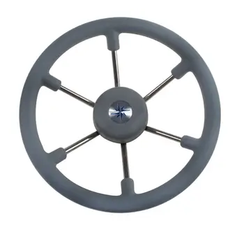 

Steering wheel leader tanegum gray rim silver spokes D. 400mm vn7400-03