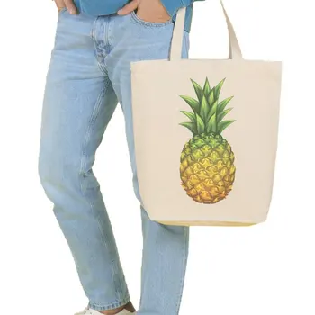 

Angemiel Bag Big Pineapple Shopping Beach Tote Bag