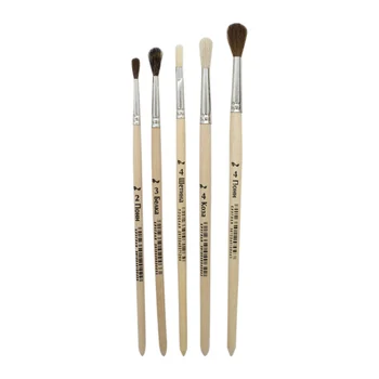

Set of 5 Golden Ball brushes